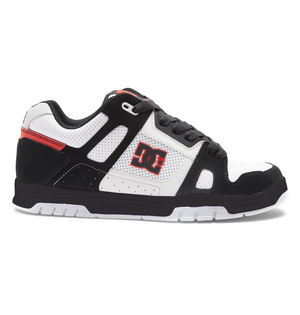 Baskets DC Shoes Stag Blanche Noir Rouge Homme | TNN-96702945