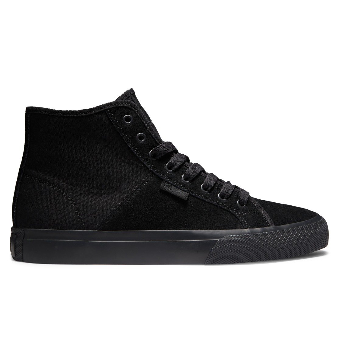 Baskets DC Shoes Manual High Top Daim Noir Homme | JYB-95630684