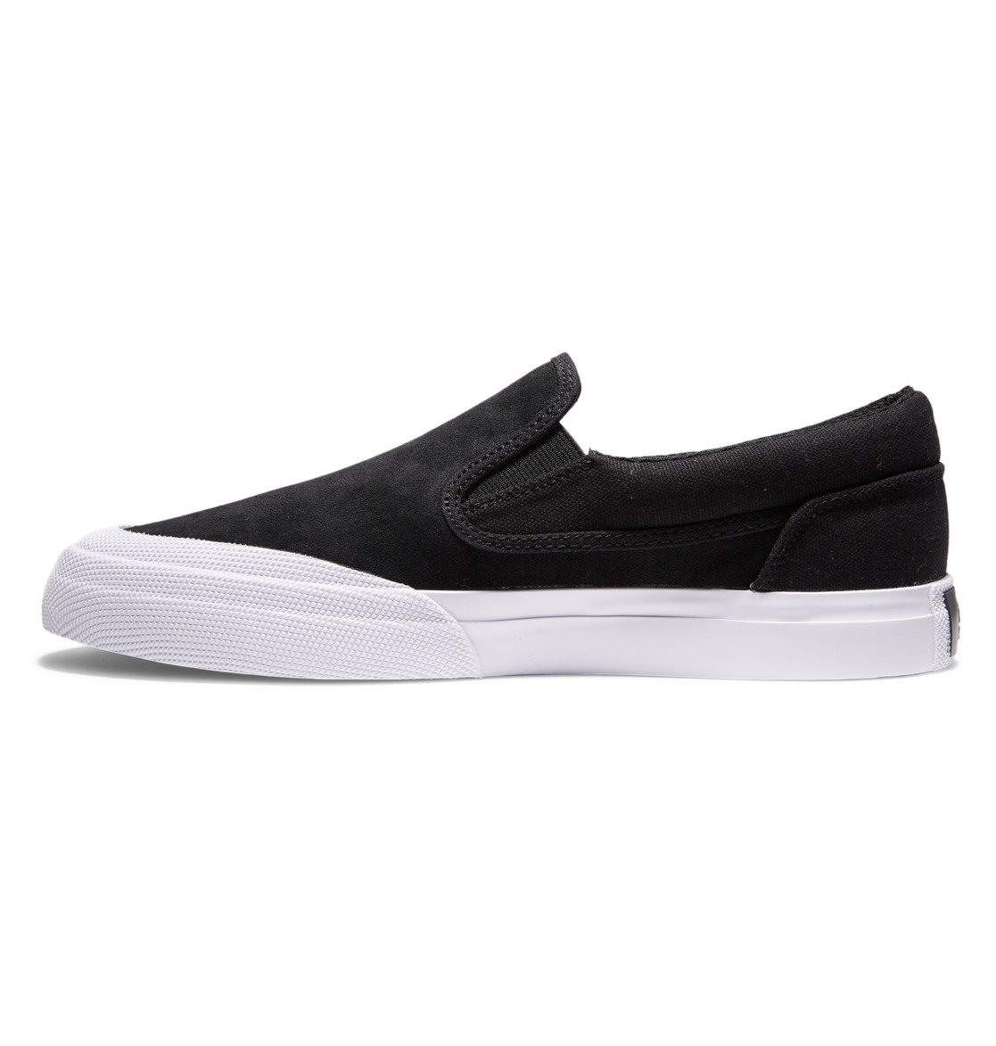 Chaussure Skate DC Shoes Manual RT Noir Blanche Homme | VTD-83771310