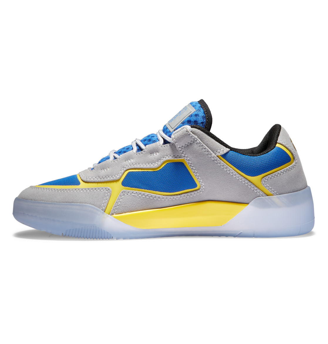 Chaussure Skate DC Shoes Hongo x DC Metric Grise Bleu Jaune Homme | YBM-58955976