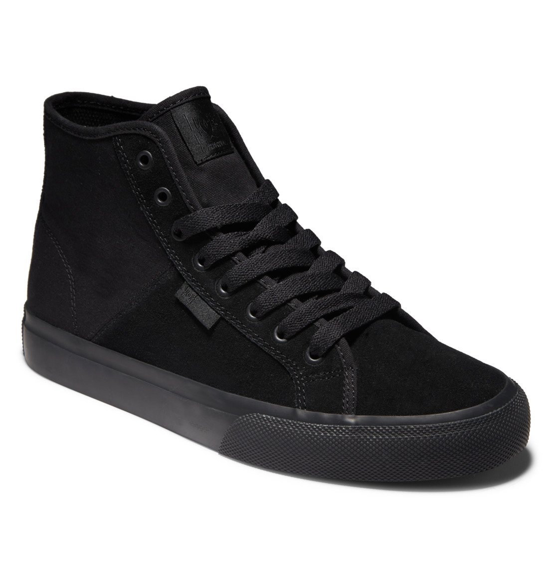 Baskets DC Shoes Manual High Top Daim Noir Homme | JYB-95630684