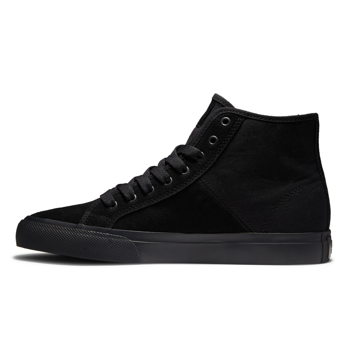 Baskets DC Shoes Manual High Top Daim Noir Homme | JYB-95630684