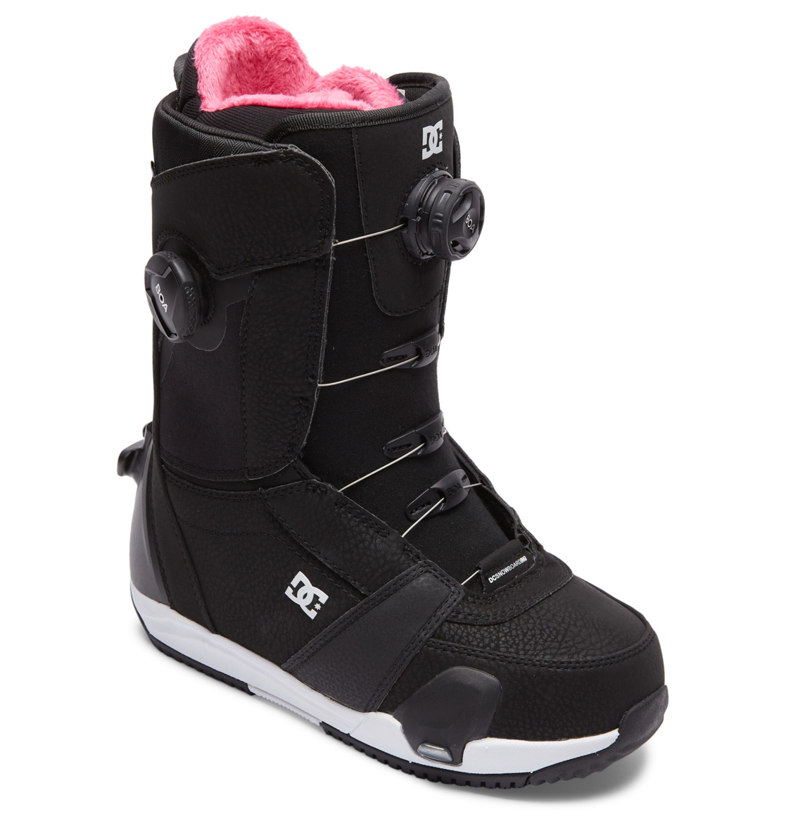 Bottes De Planche à Neige DC Shoes Lotus Step On? Noir Blanche Femme | SLF-05273058