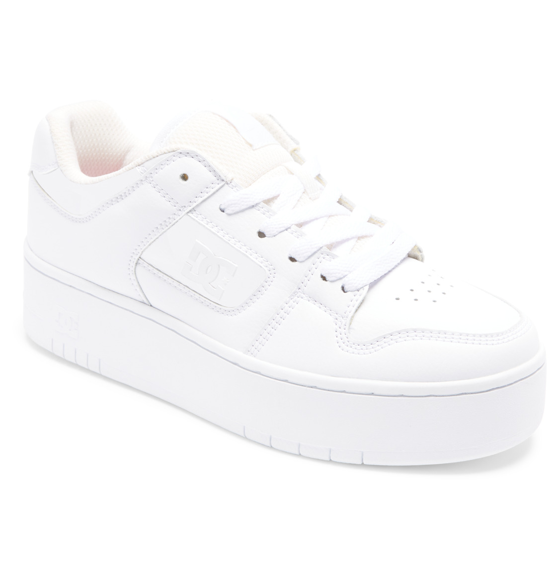 Baskets DC Shoes Manteca 4 Plateforme for Blanche Femme | OLZ-95450519