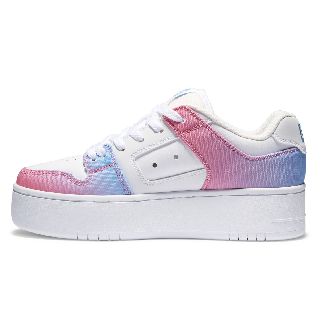 Baskets DC Shoes Manteca 4 Plateforme for Bleu Rose Femme | TGI-25432551