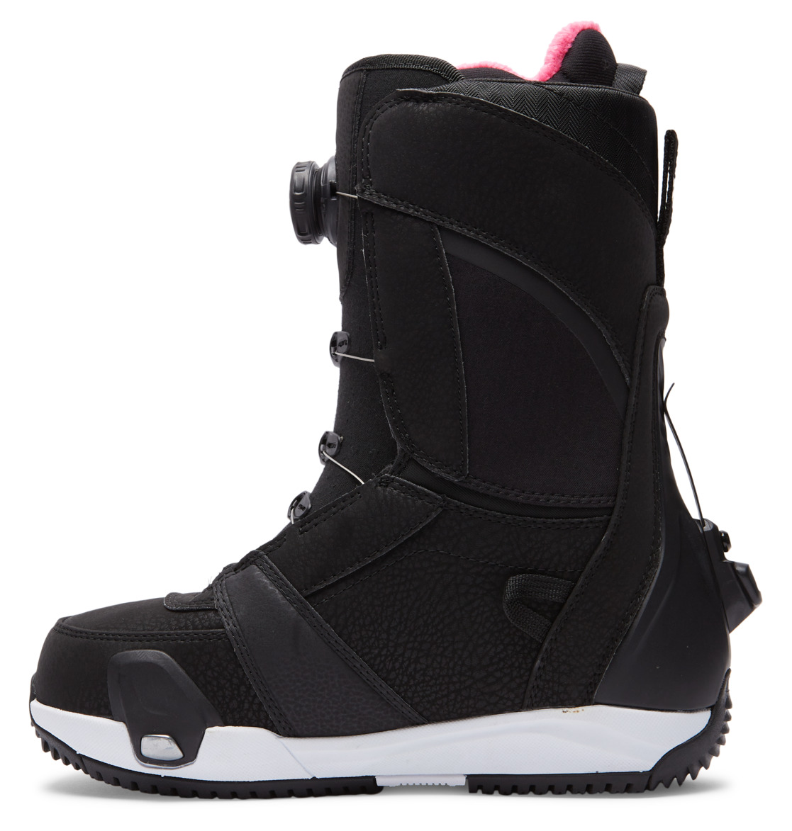 Bottes De Planche à Neige DC Shoes Lotus Step On? Noir Blanche Femme | SLF-05273058