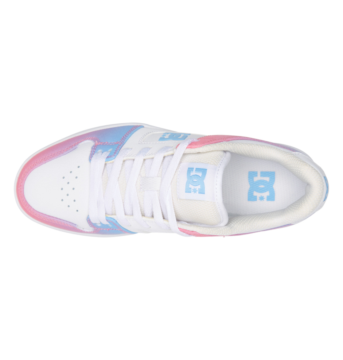 Baskets DC Shoes Manteca 4 Plateforme for Bleu Rose Femme | TGI-25432551