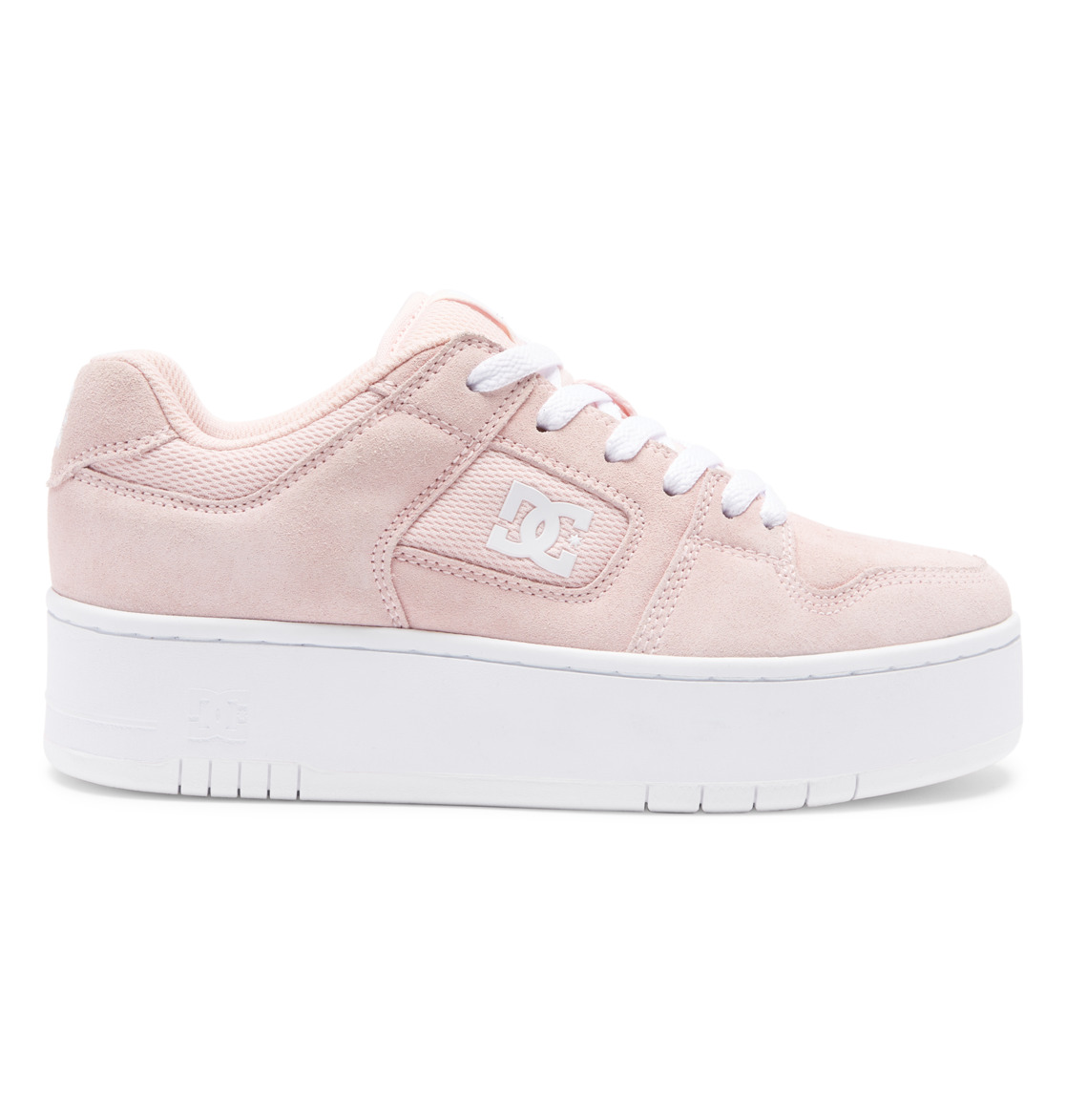 Baskets DC Shoes Manteca 4 Plateforme for Rose Clair Femme | ULU-71669643