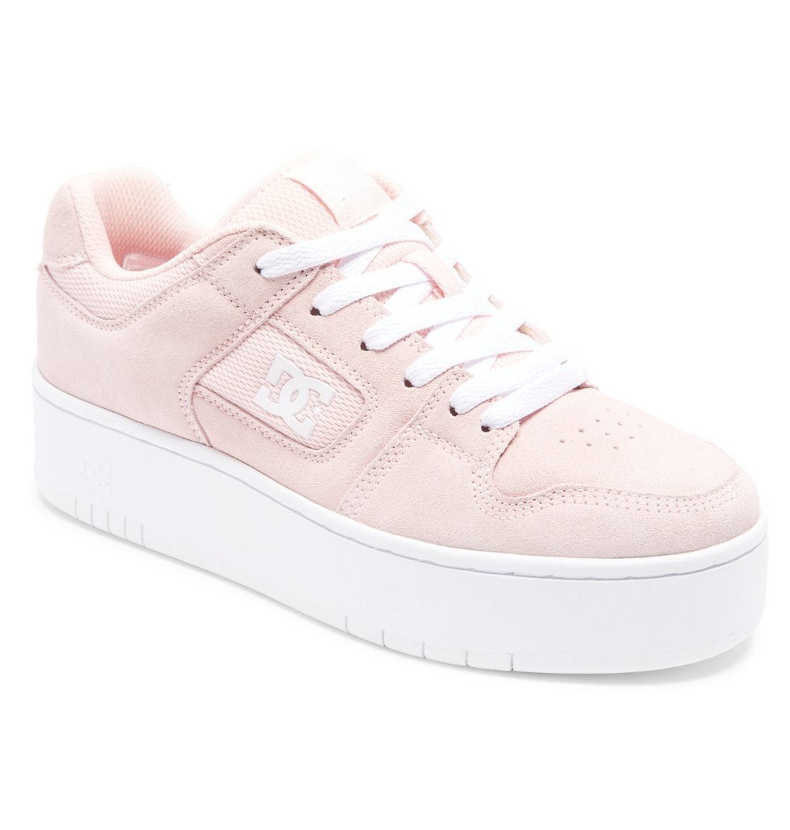 Baskets DC Shoes Manteca 4 Plateforme for Rose Clair Femme | ULU-71669643