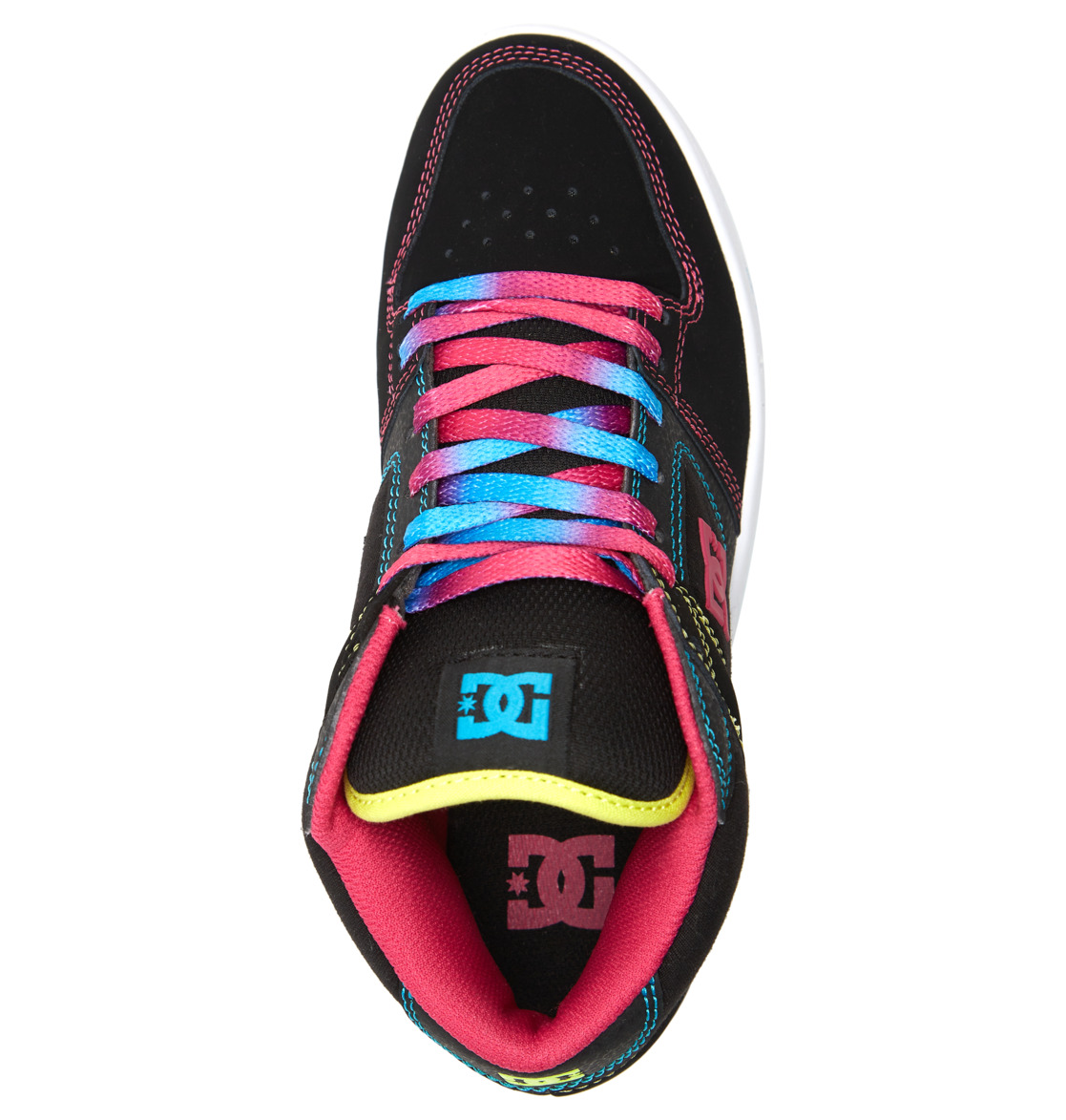 Baskets DC Shoes Manteca 4 MID Mid-Top Noir Multicolore Femme | QCE-96954603