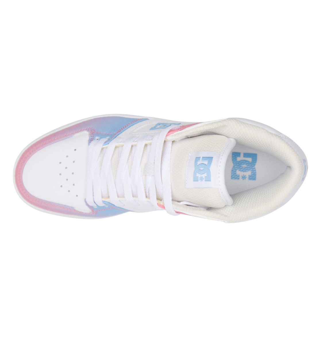 Baskets DC Shoes Manteca 4 MID Mid-Top Bleu Rose Femme | JJC-05715258