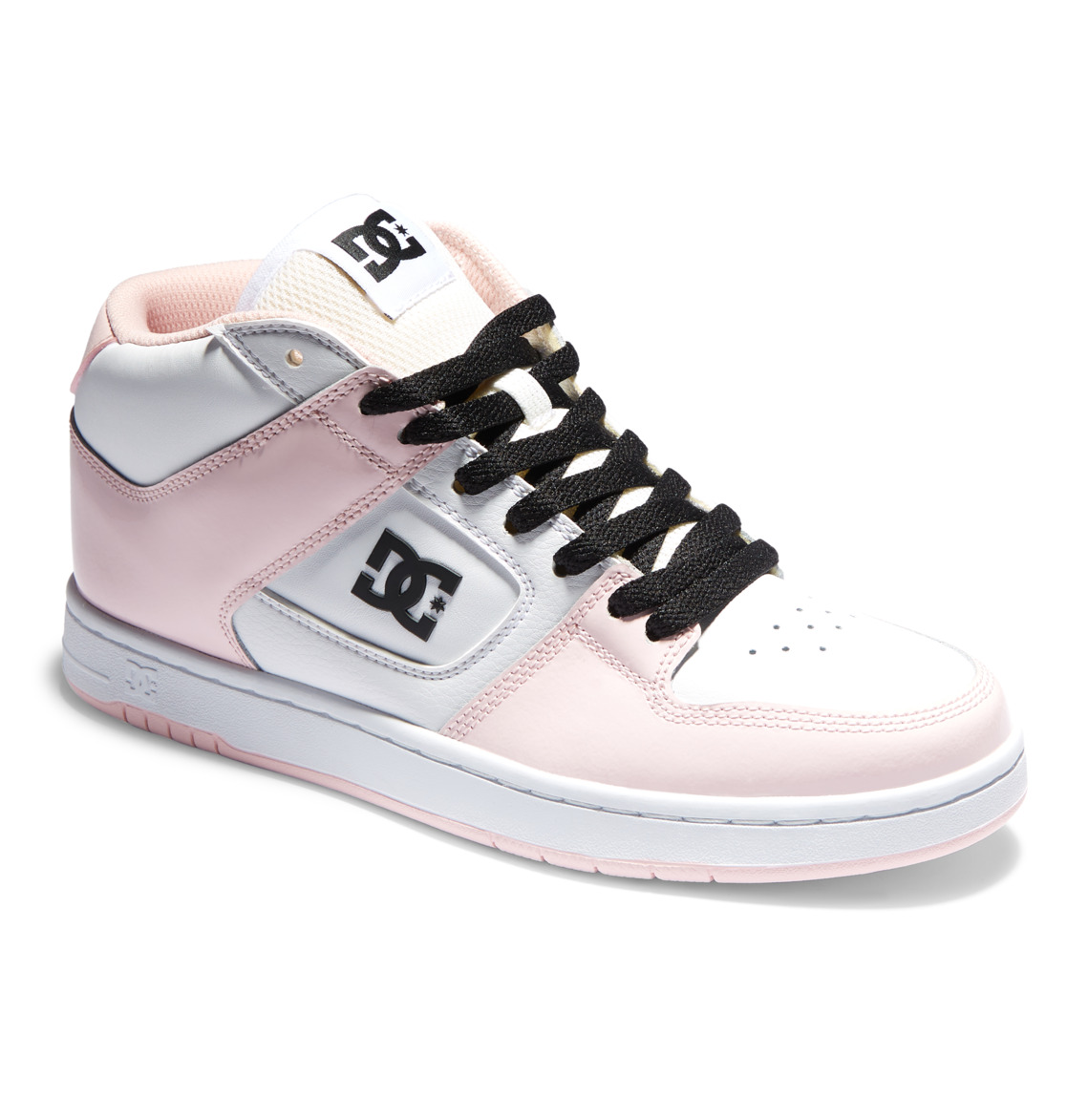 Baskets DC Shoes Manteca 4 MID Mid-Top Rose Clair Femme | ASK-67393544