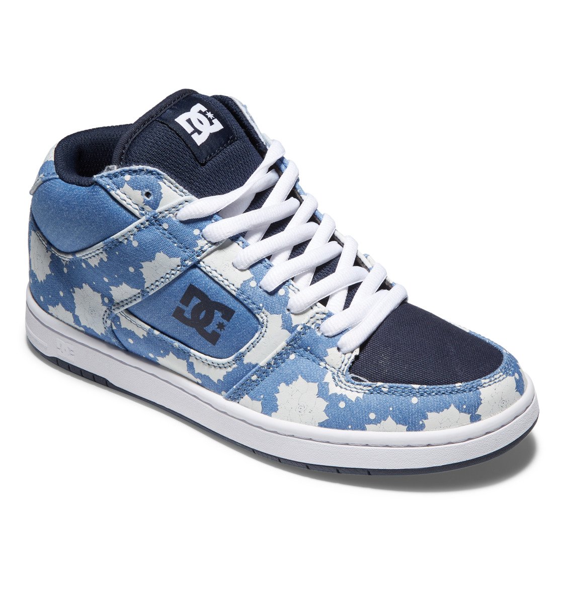 Baskets DC Shoes Manteca 4 MID Mid-Top Bleu Foncé Femme | FJU-22586102