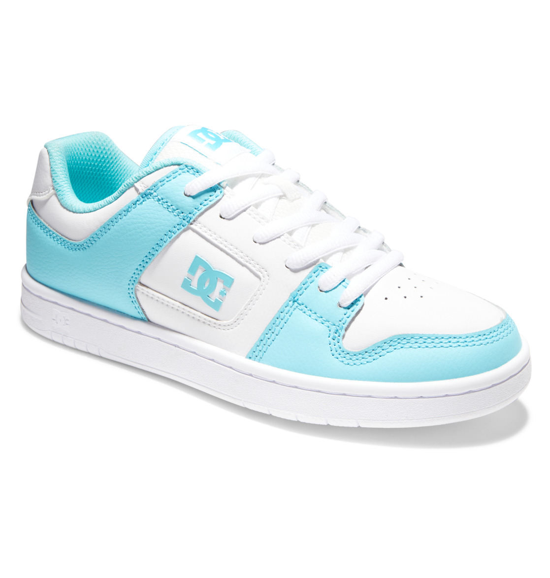 Baskets DC Shoes Manteca 4 Blanche Bleu Femme | LKB-52453521