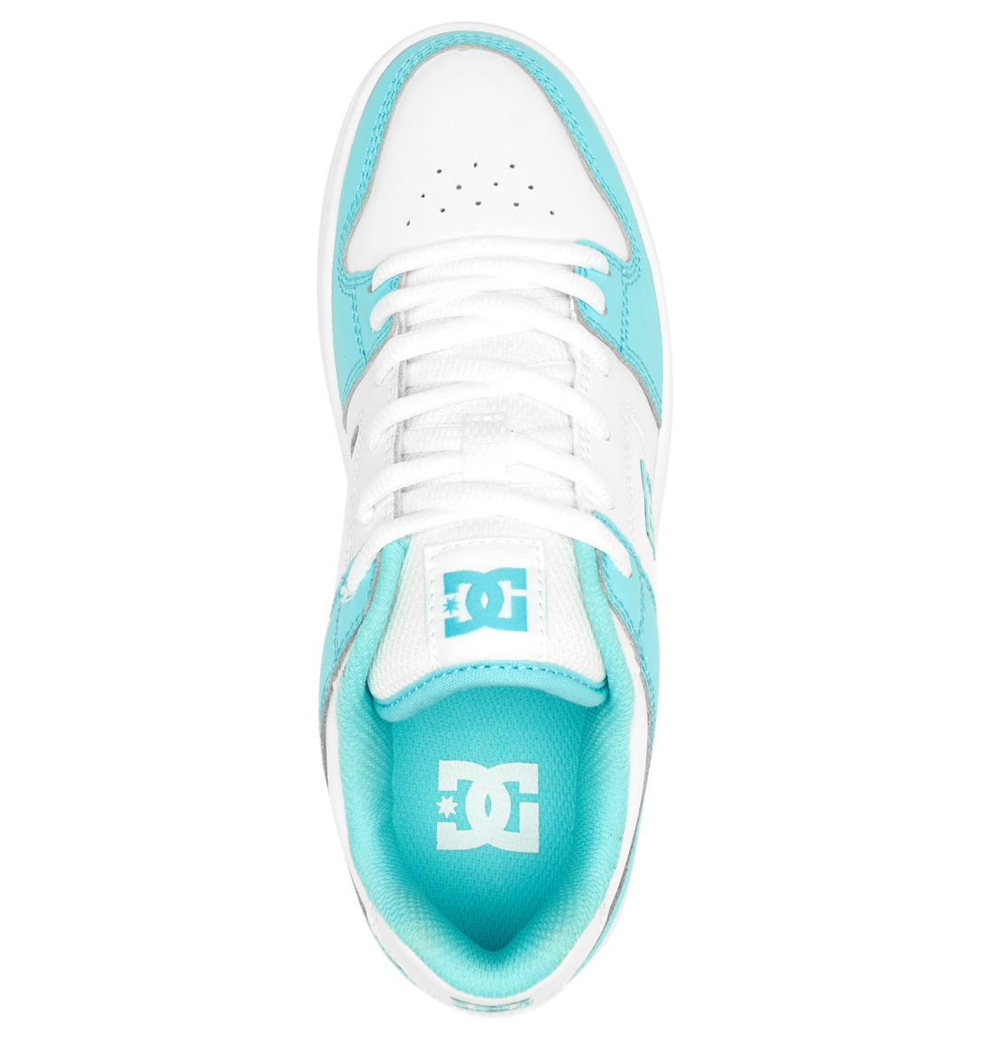 Baskets DC Shoes Manteca 4 Blanche Bleu Femme | LKB-52453521