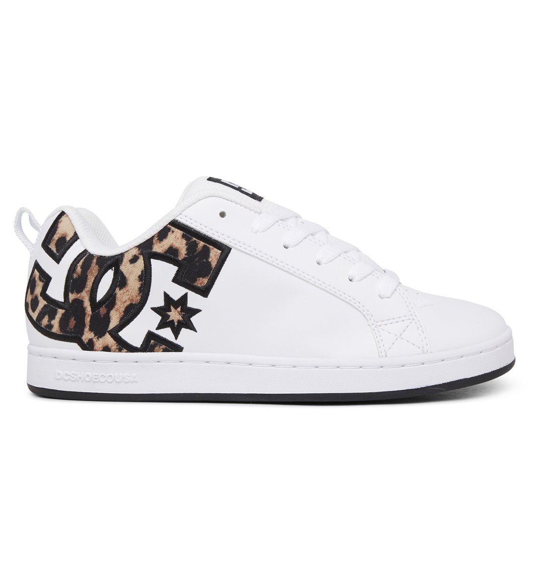 Baskets DC Shoes Court Graffik Leopard Femme | RSB-20448791