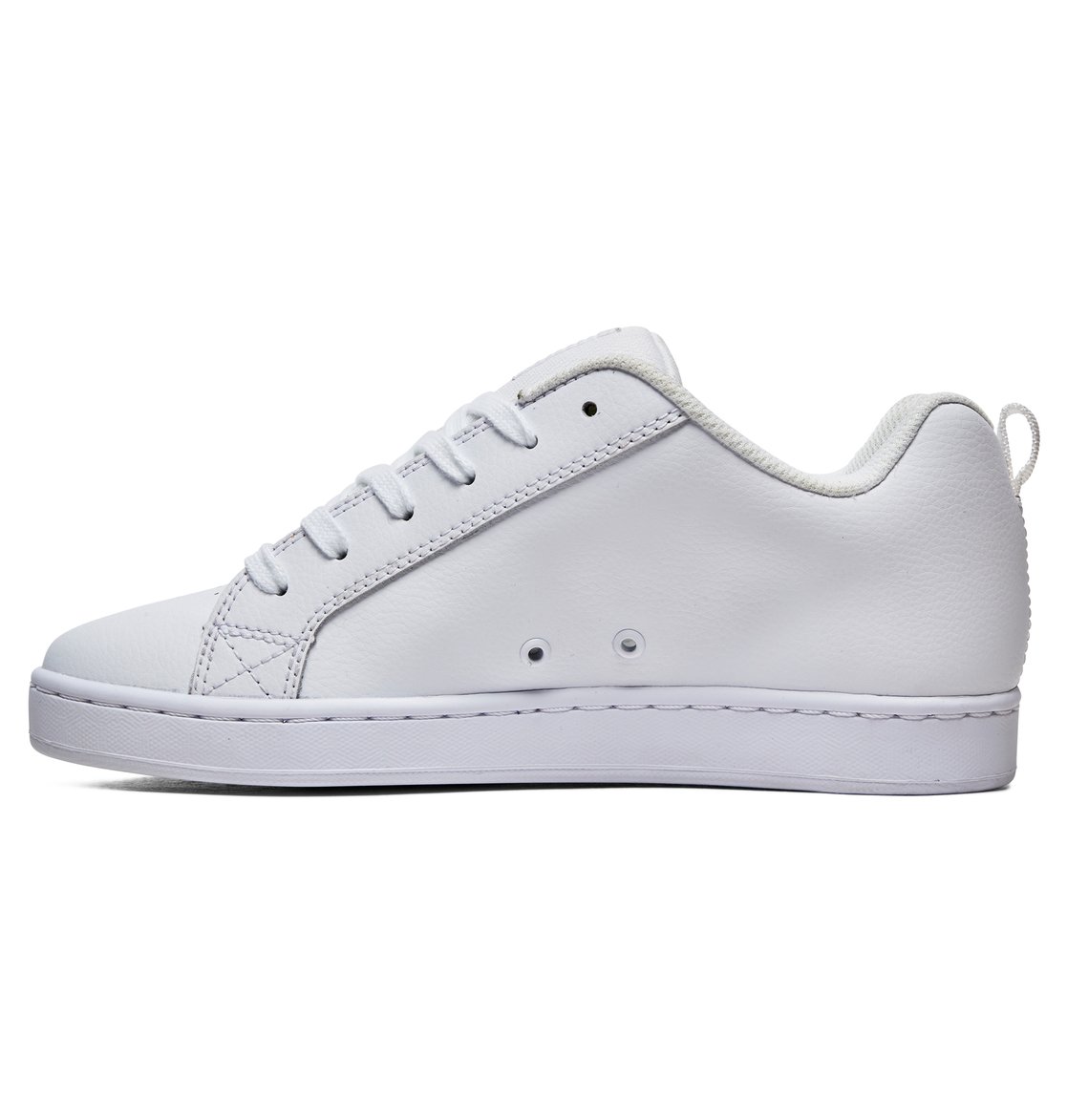 Baskets DC Shoes Court Graffik Blanche Femme | NLV-00239207