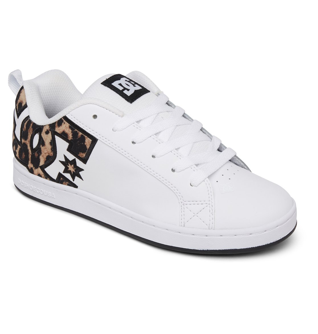 Baskets DC Shoes Court Graffik Leopard Femme | RSB-20448791