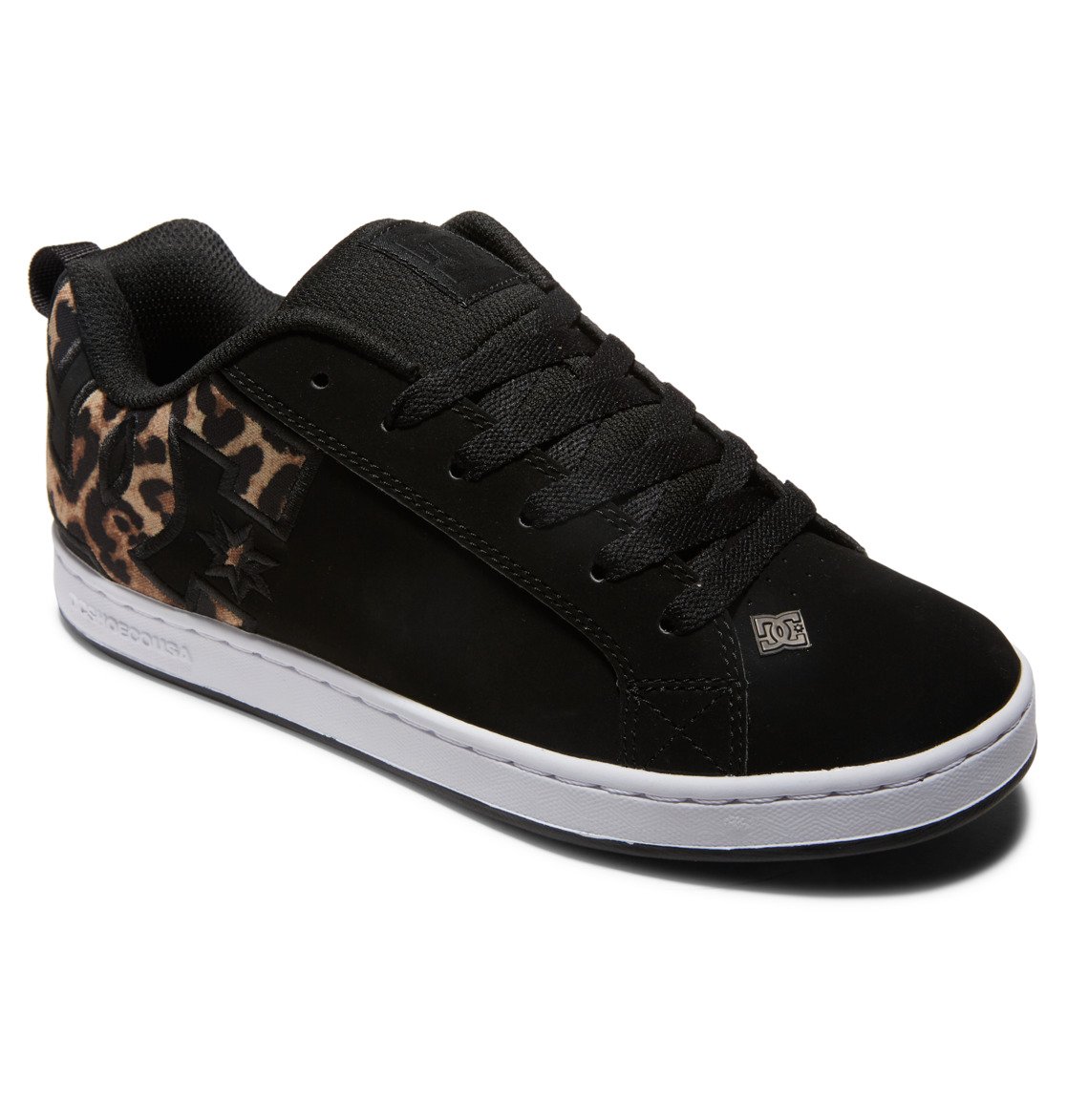 Baskets DC Shoes Court Graffik Noir Blanche Femme | IPW-88041118