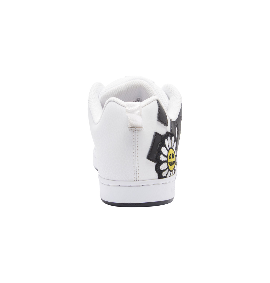 Baskets DC Shoes Court Graffik Blanche Noir Jaune Femme | GNE-16903807