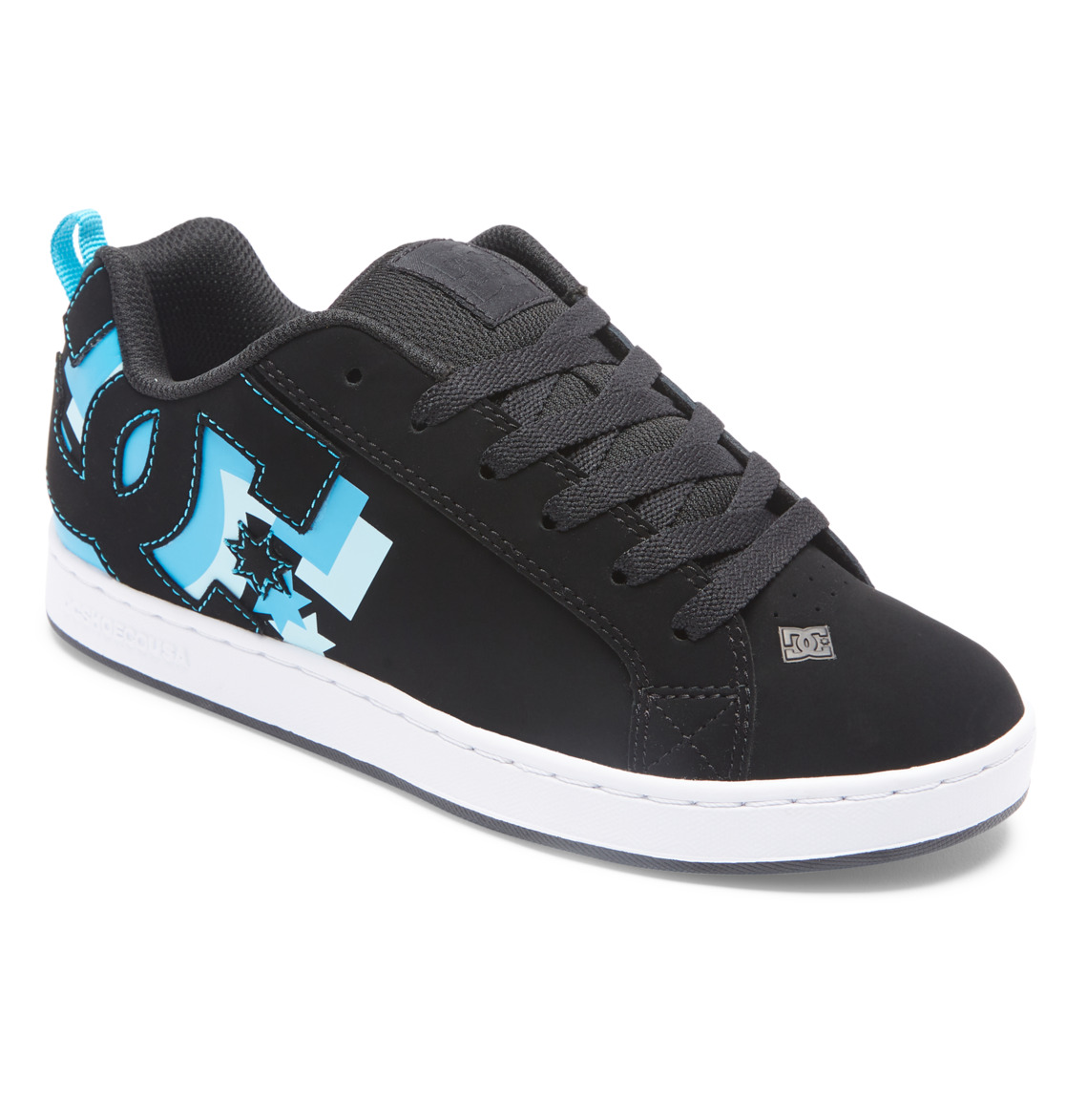 Baskets DC Shoes Court Graffik Noir Femme | BKN-97631330