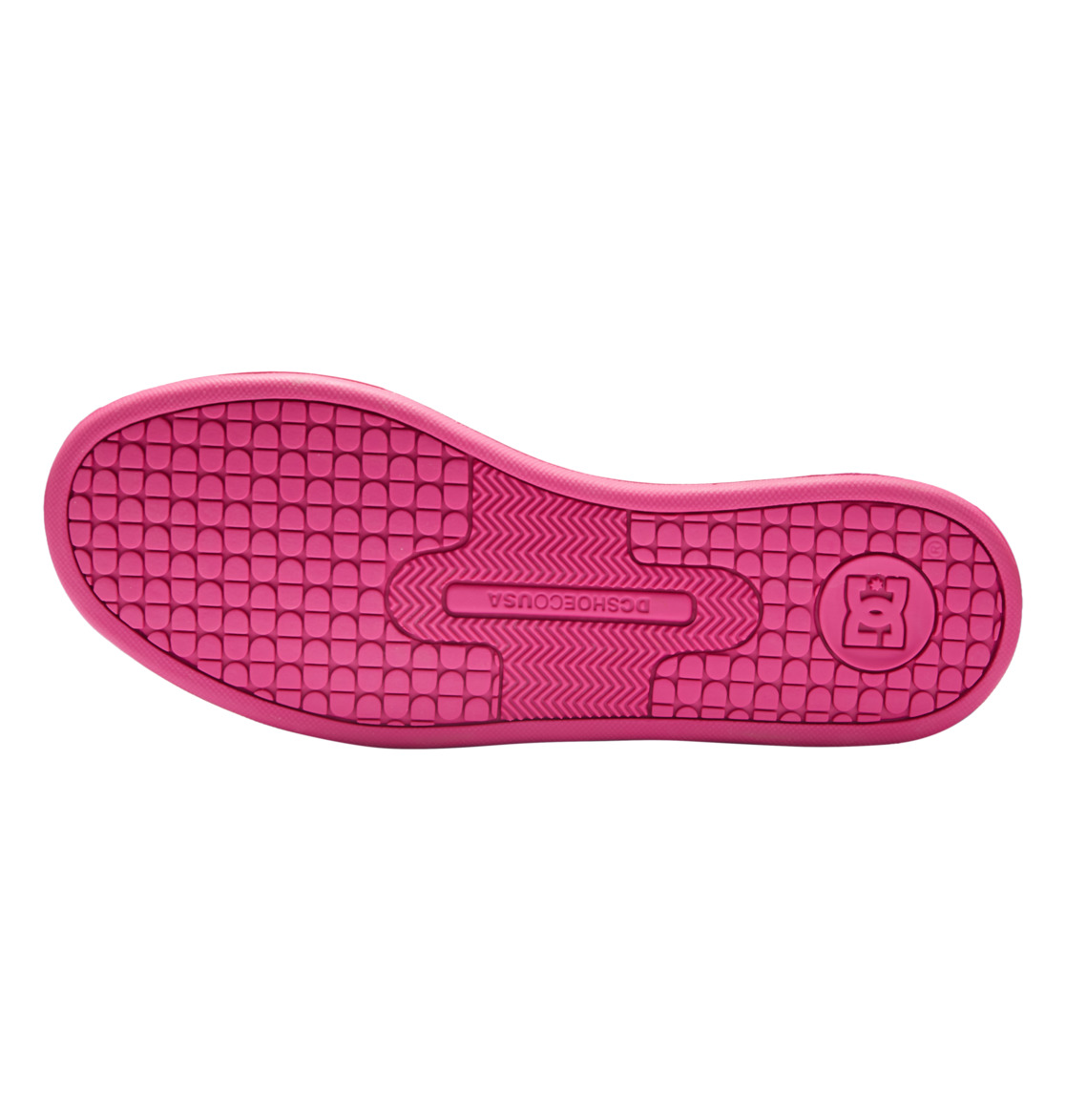 Baskets DC Shoes Court Graffik Noir Blanche Rose Femme | JOC-76005313