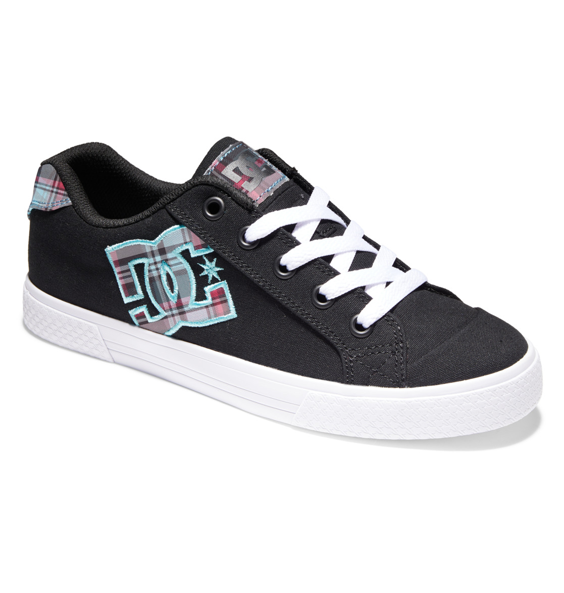 Baskets DC Shoes Chelsea Noir Blanche Femme | YZD-94759184