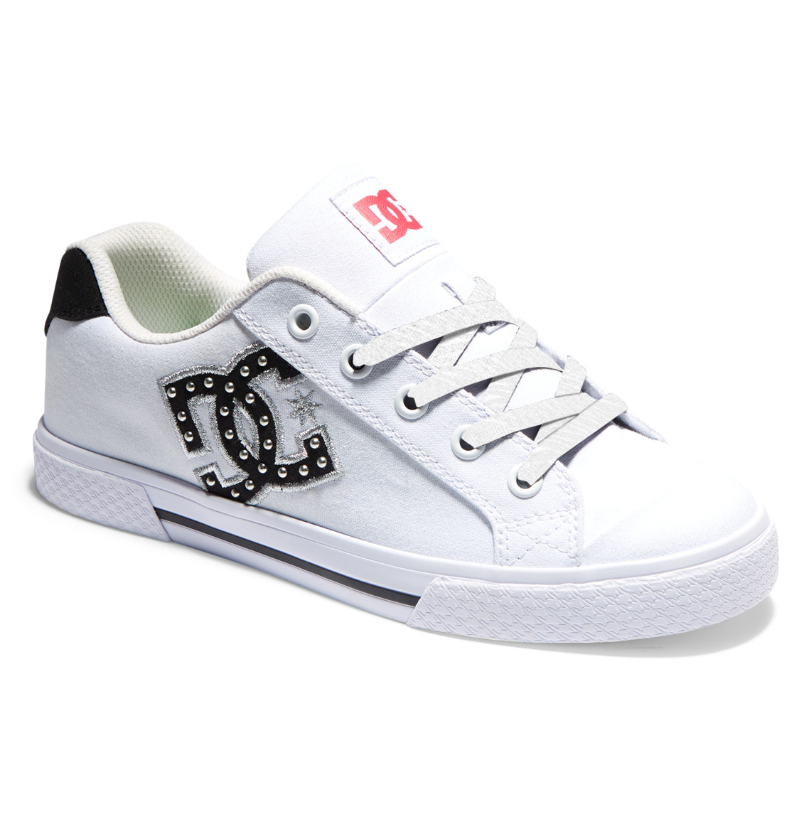 Baskets DC Shoes Chelsea Blanche Femme | XAY-08759485