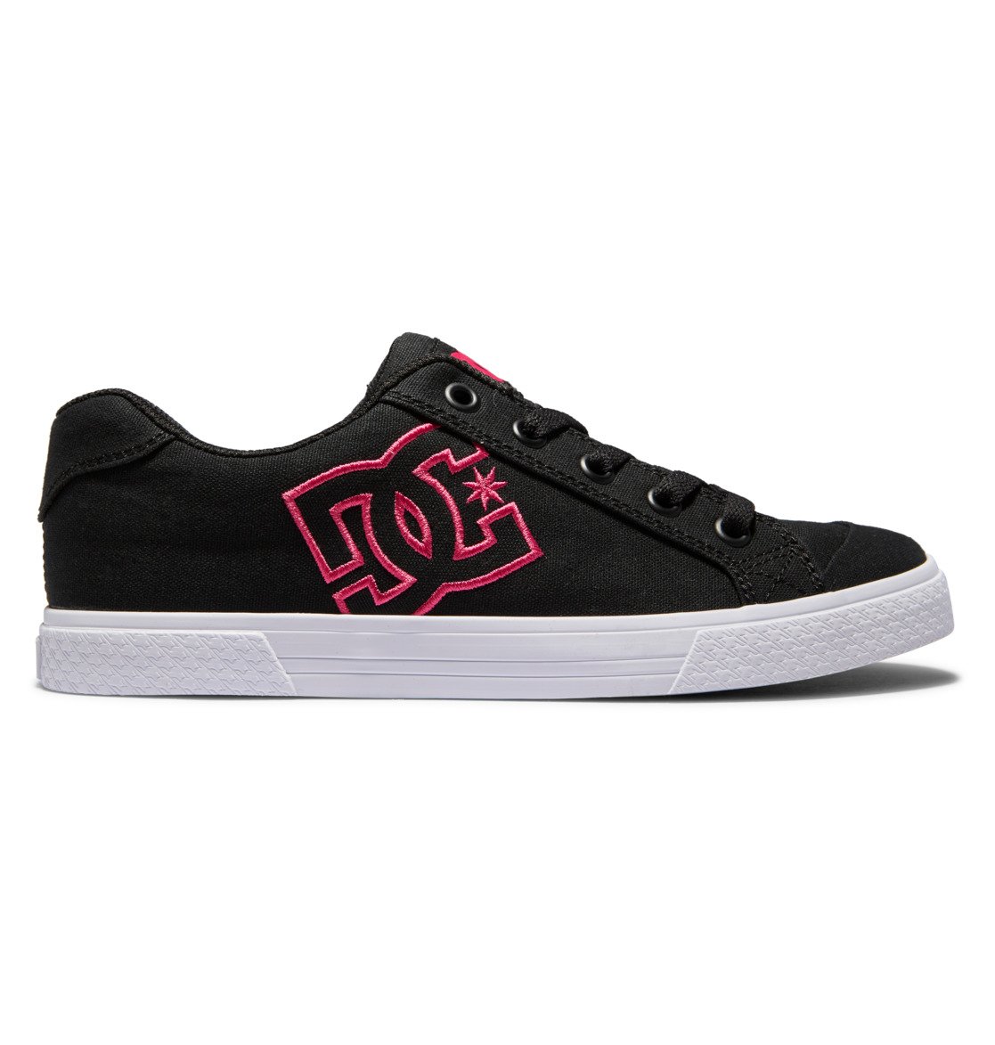 Baskets DC Shoes Chelsea Noir Blanche Femme | RLJ-40347553