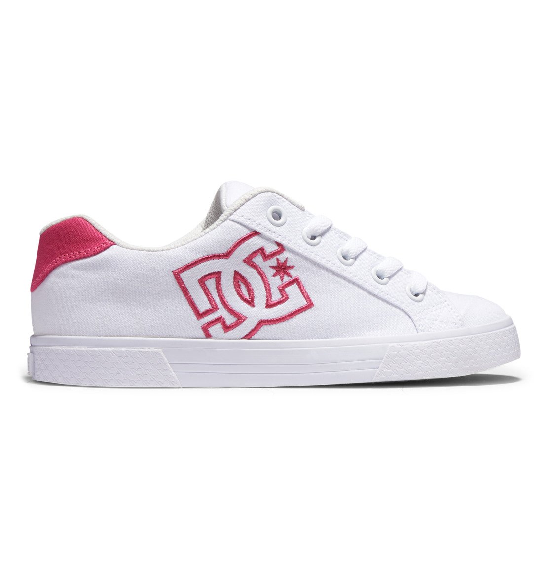 Baskets DC Shoes Chelsea Blanche Rose Femme | AQK-87000807