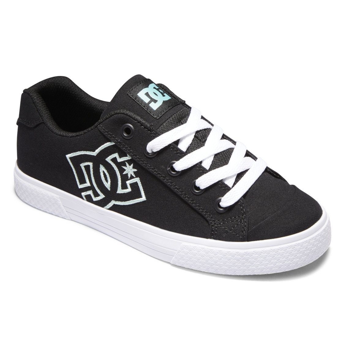 Baskets DC Shoes Chelsea Noir Turquoise Clair Femme | MMG-42986531