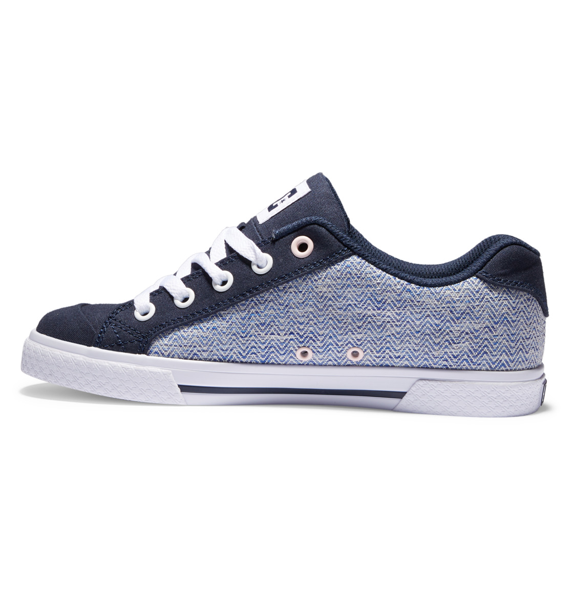 Baskets DC Shoes Chelsea Bleu Blanche Femme | CQF-87471393