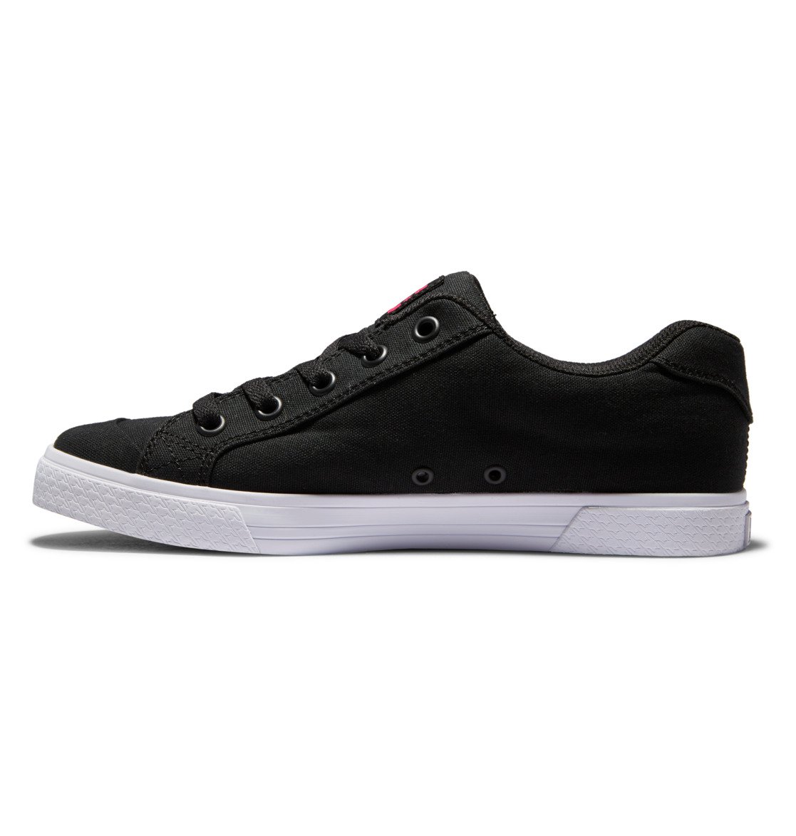 Baskets DC Shoes Chelsea Noir Blanche Femme | RLJ-40347553