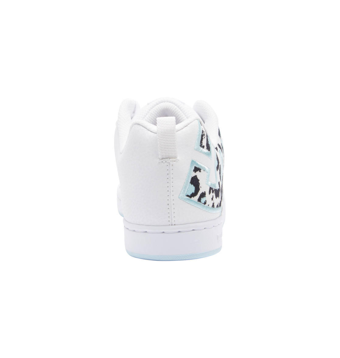 Baskets DC Shoes Court Graffik Bleu Clair Blanche Femme | BLS-38948768