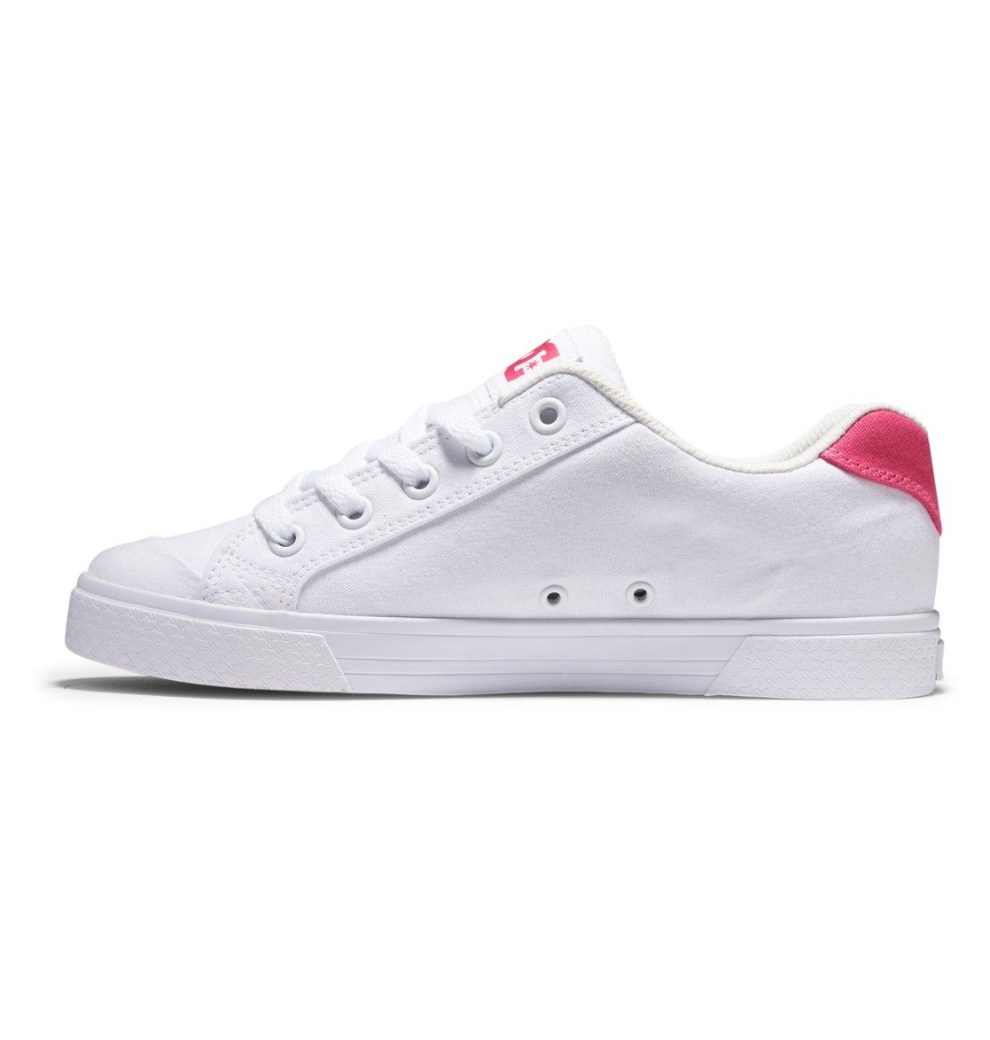 Baskets DC Shoes Chelsea Blanche Rose Femme | AQK-87000807