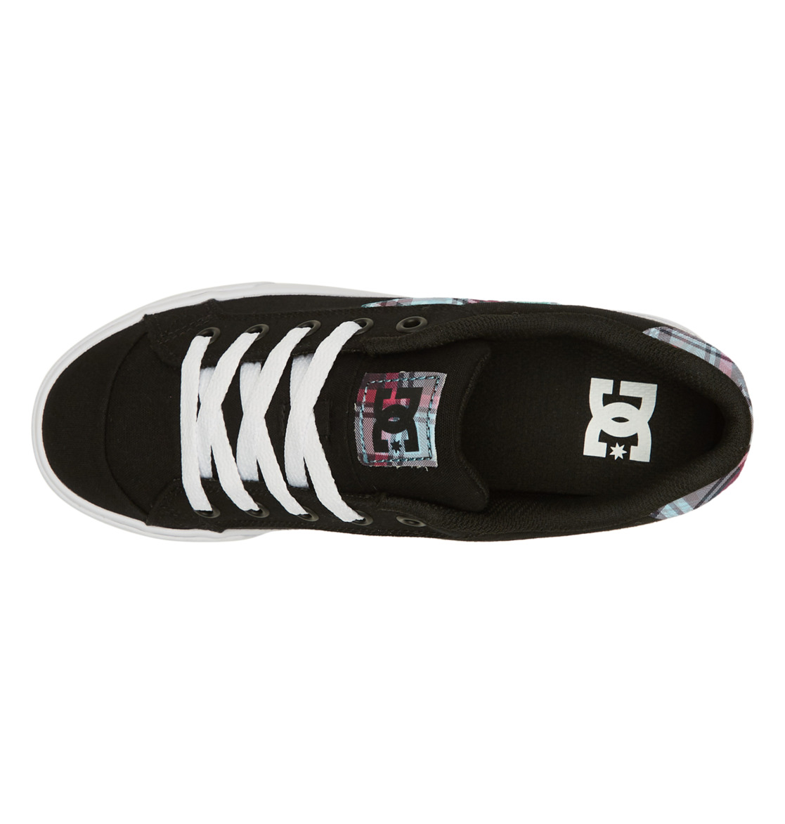 Baskets DC Shoes Chelsea Noir Blanche Femme | YZD-94759184