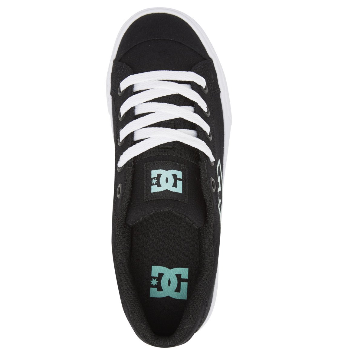 Baskets DC Shoes Chelsea Noir Turquoise Clair Femme | MMG-42986531