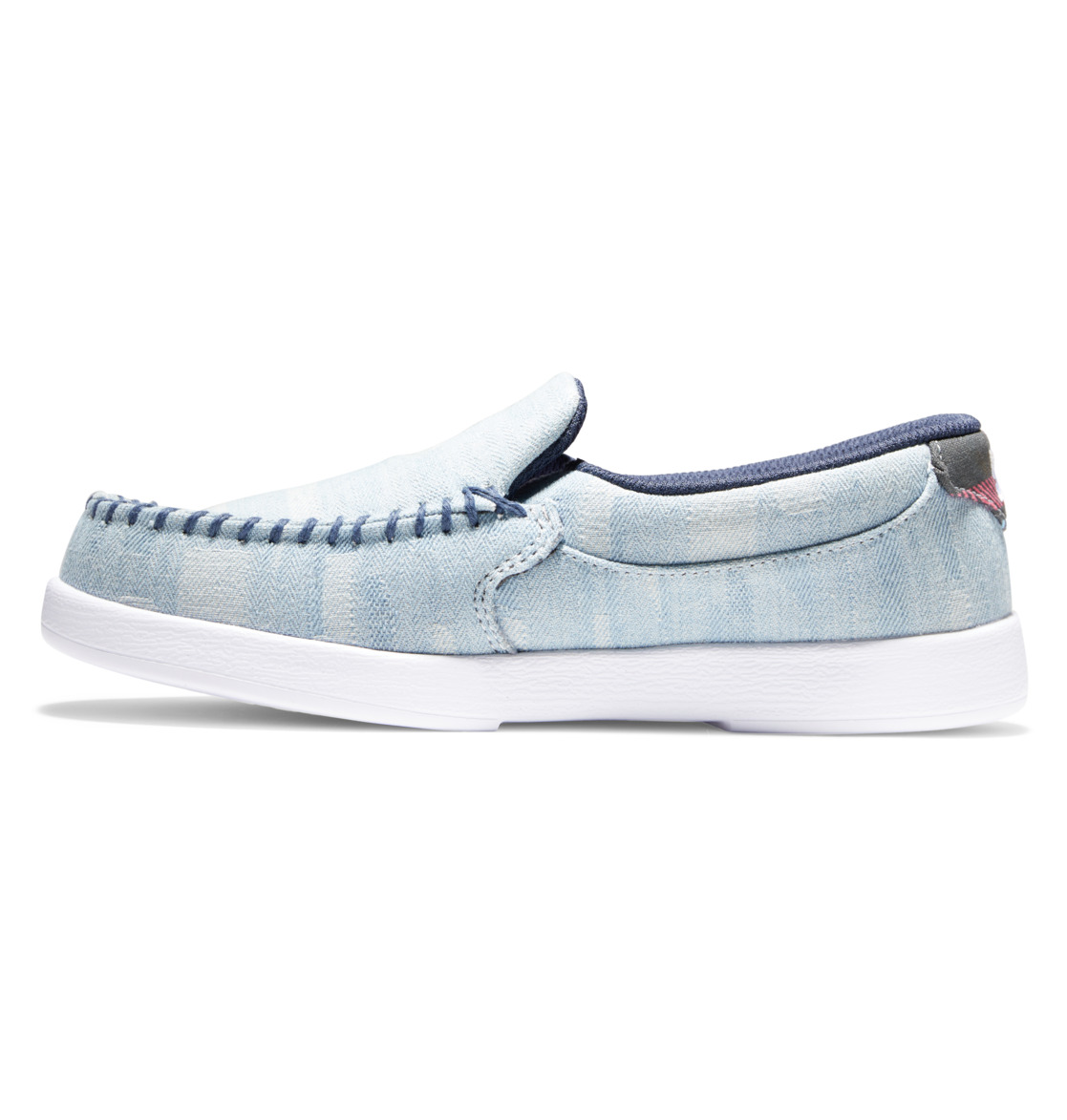 Mocassin DC Shoes Villain Bleu Femme | YIJ-72297167