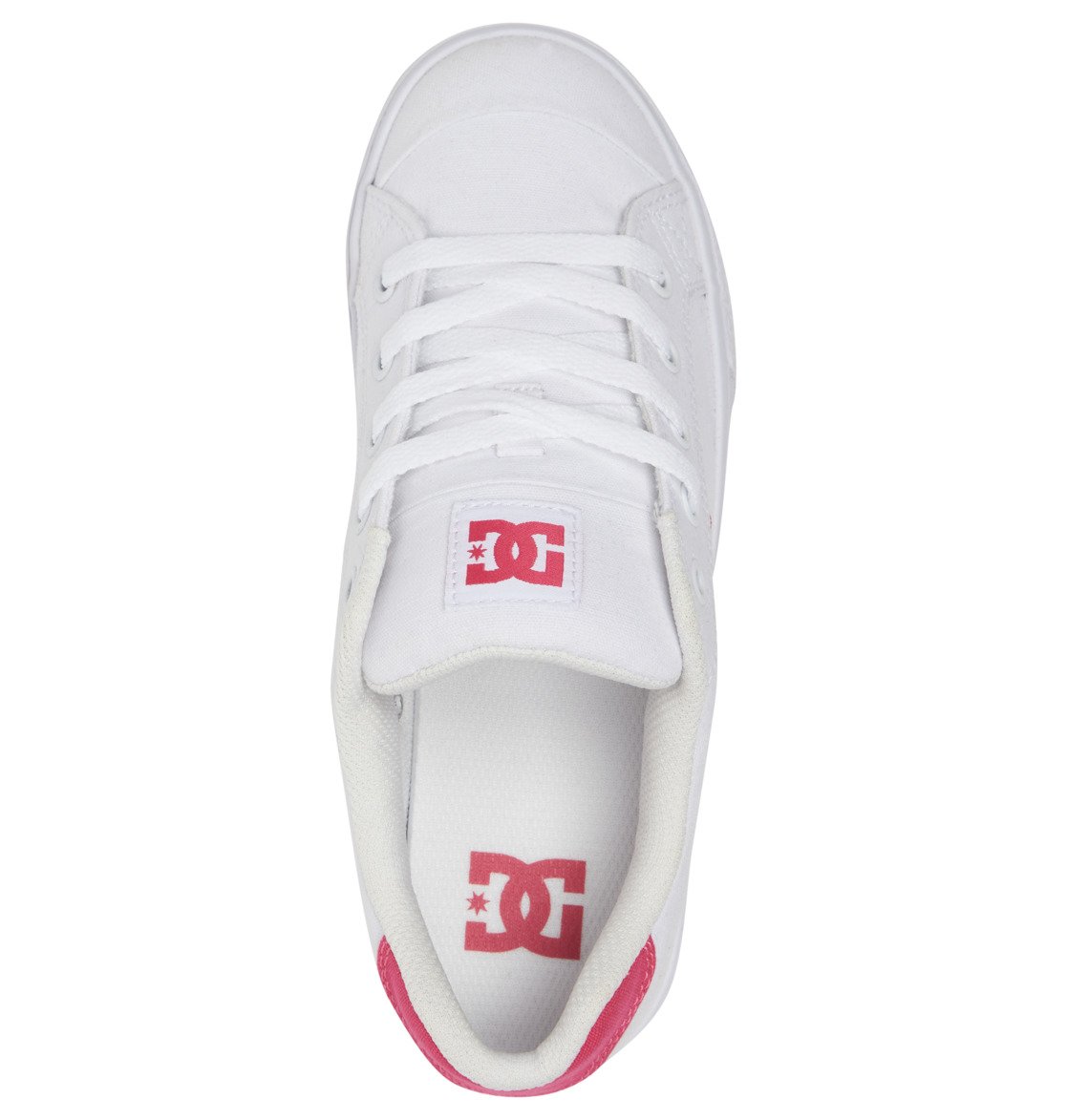 Baskets DC Shoes Chelsea Blanche Rose Femme | AQK-87000807