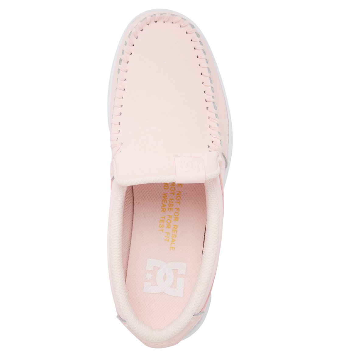 Mocassin DC Shoes Villain Rose Clair Femme | RJW-07702116