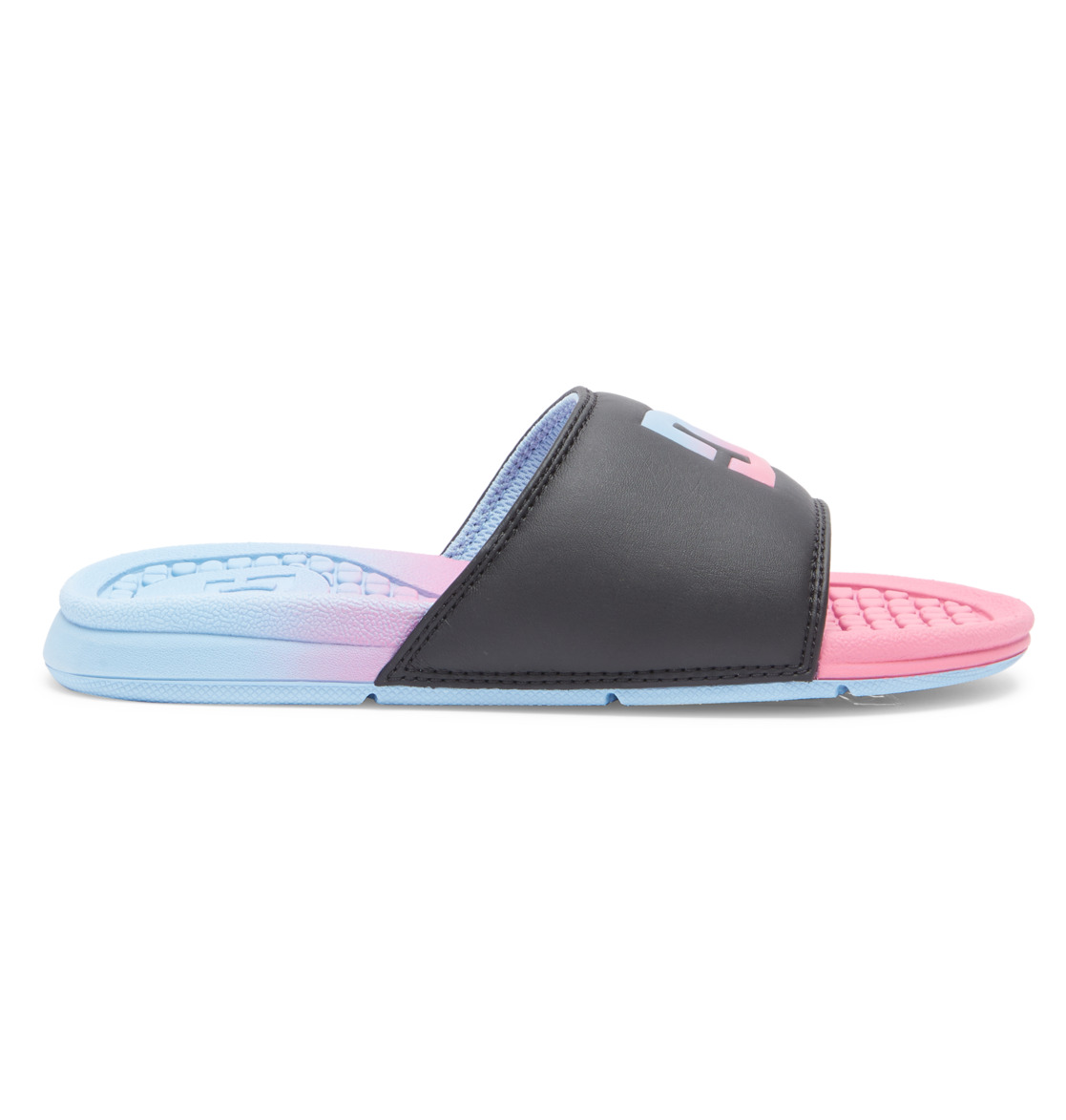 Claquette DC Shoes Bolsa Noir Bleu Rose Femme | GFX-61889837