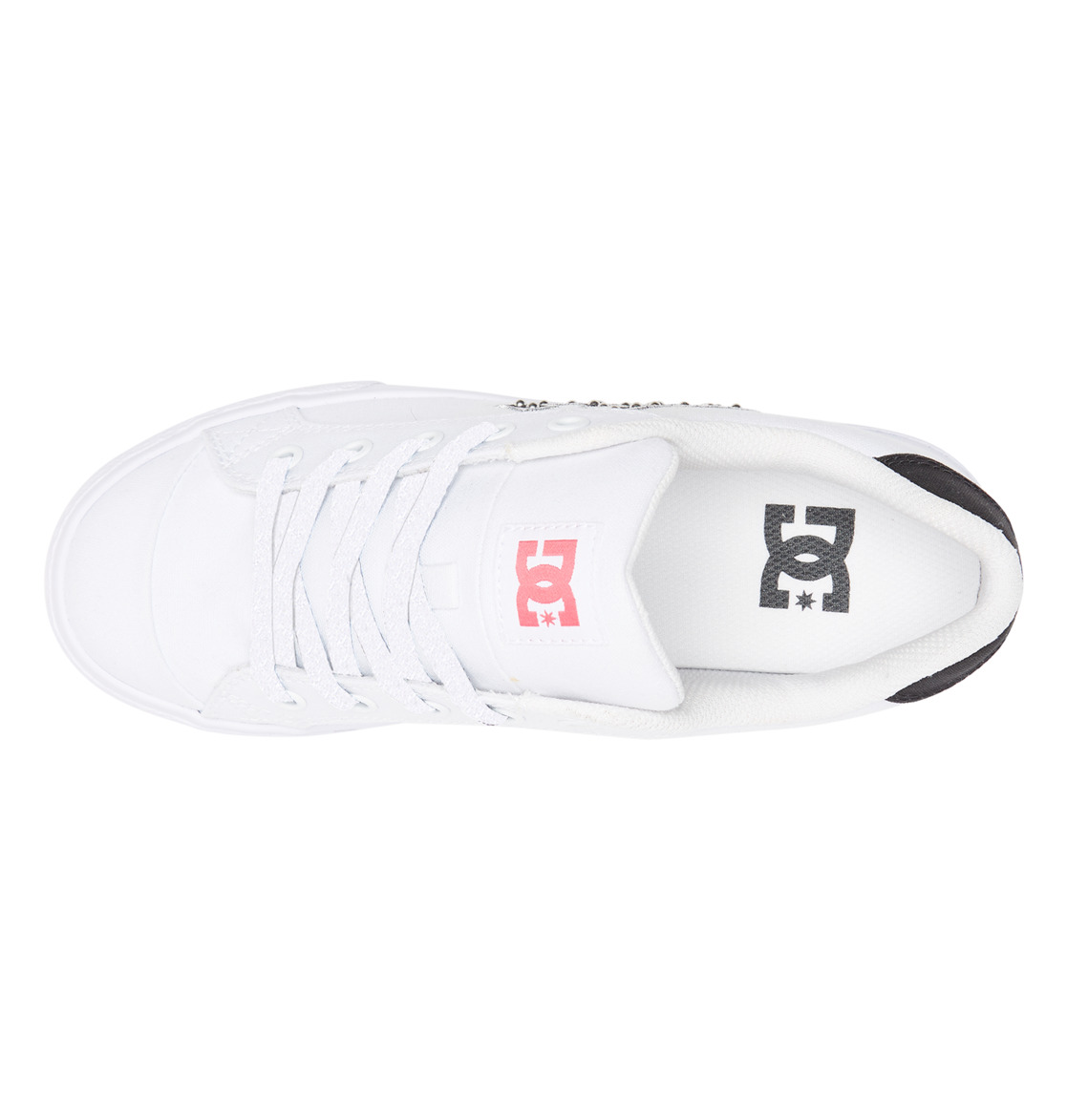 Baskets DC Shoes Chelsea Blanche Femme | XAY-08759485