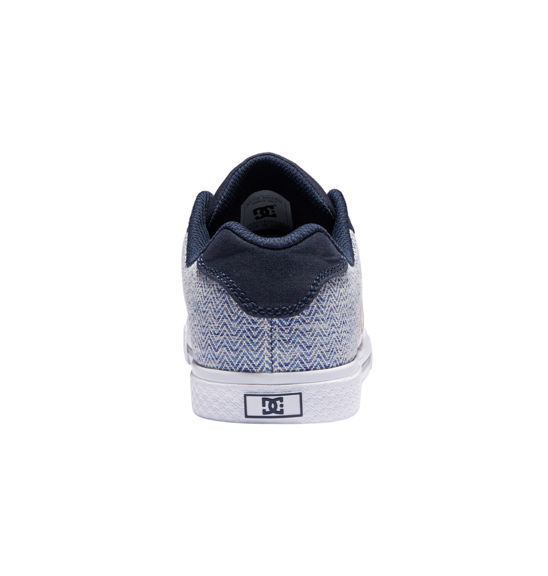 Baskets DC Shoes Chelsea Bleu Blanche Femme | CQF-87471393