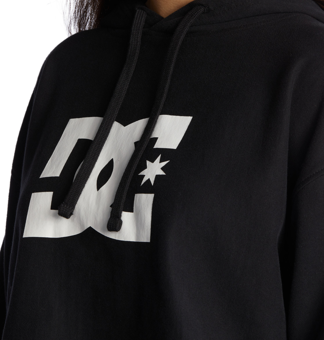 Sweat à Capuche DC Shoes DC Cropped 2 Noir Femme | QFZ-32043661