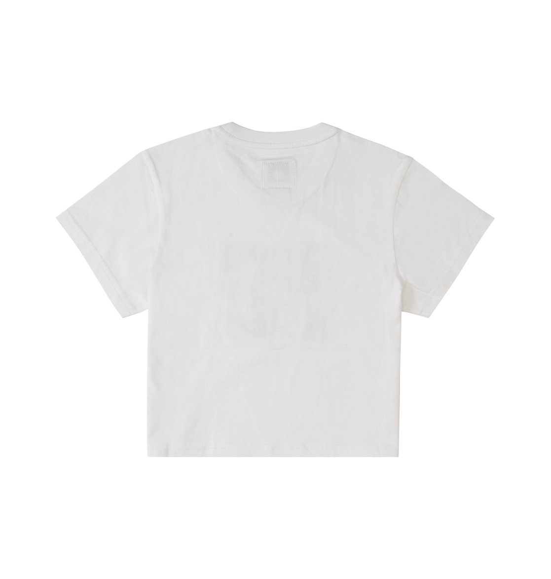 T Shirts DC Shoes DC Star Cropped Blanche Femme | PGE-26856365