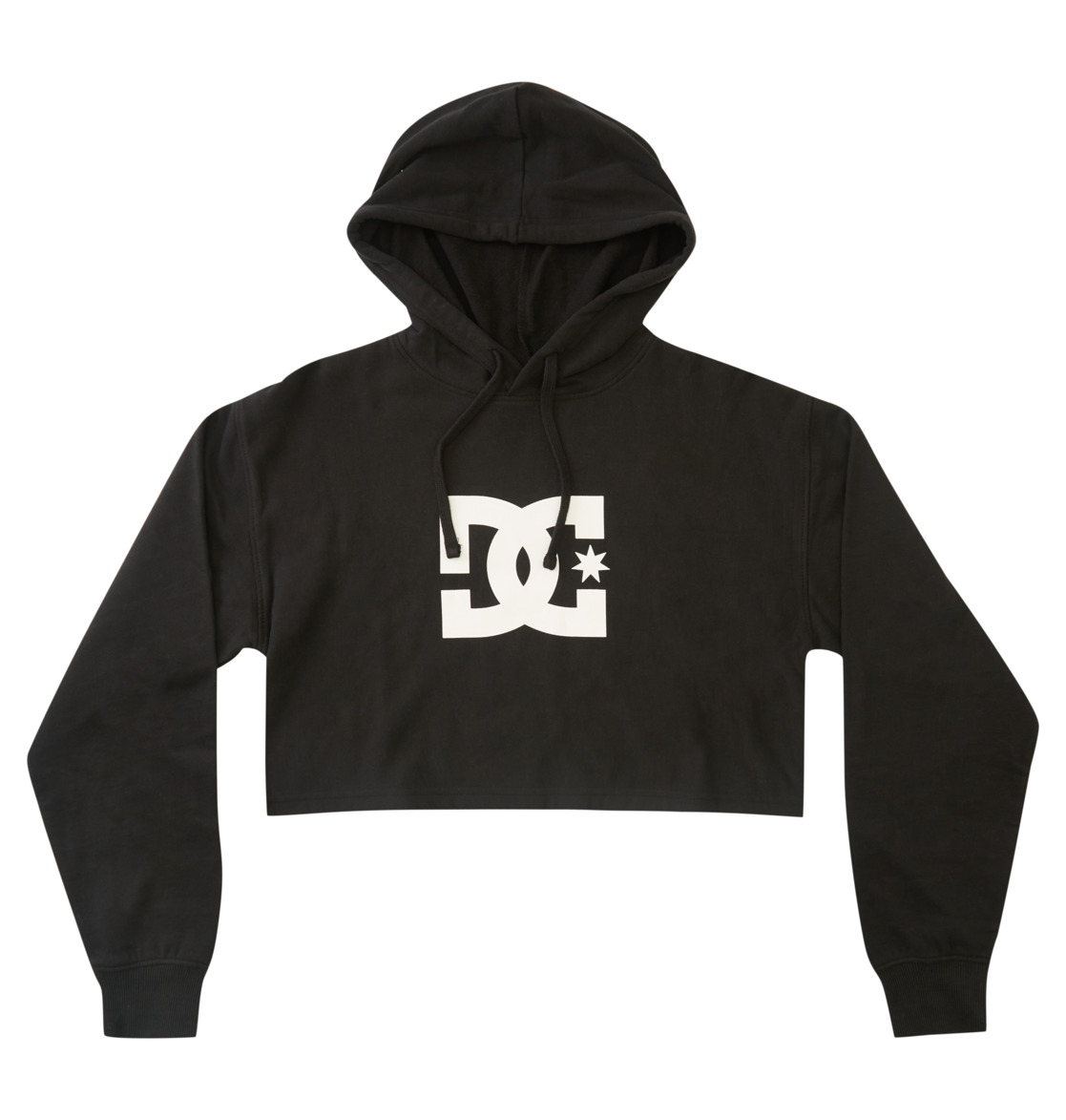 Sweat à Capuche DC Shoes DC Cropped 2 Noir Femme | QFZ-32043661