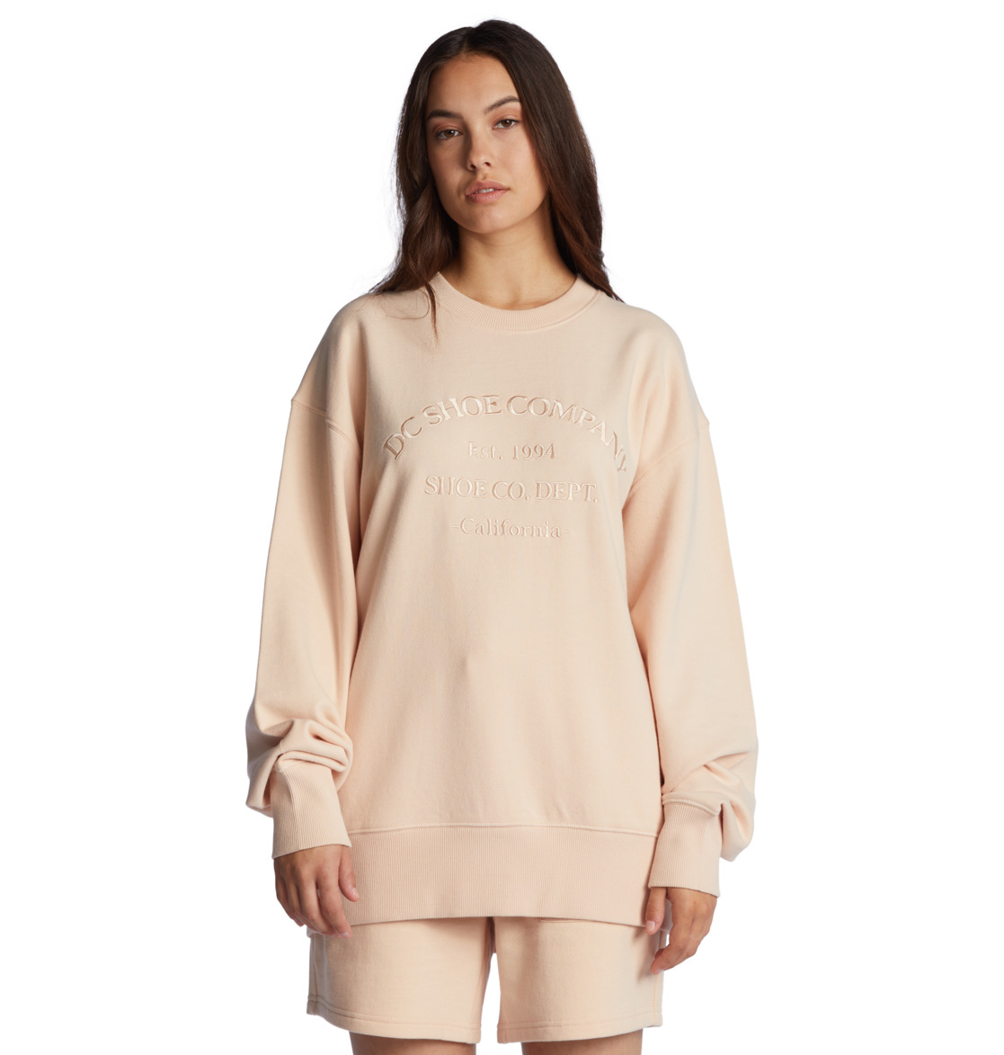 Sweat à Capuche DC Shoes Weekend Blanche Marron Femme | HJS-58303434