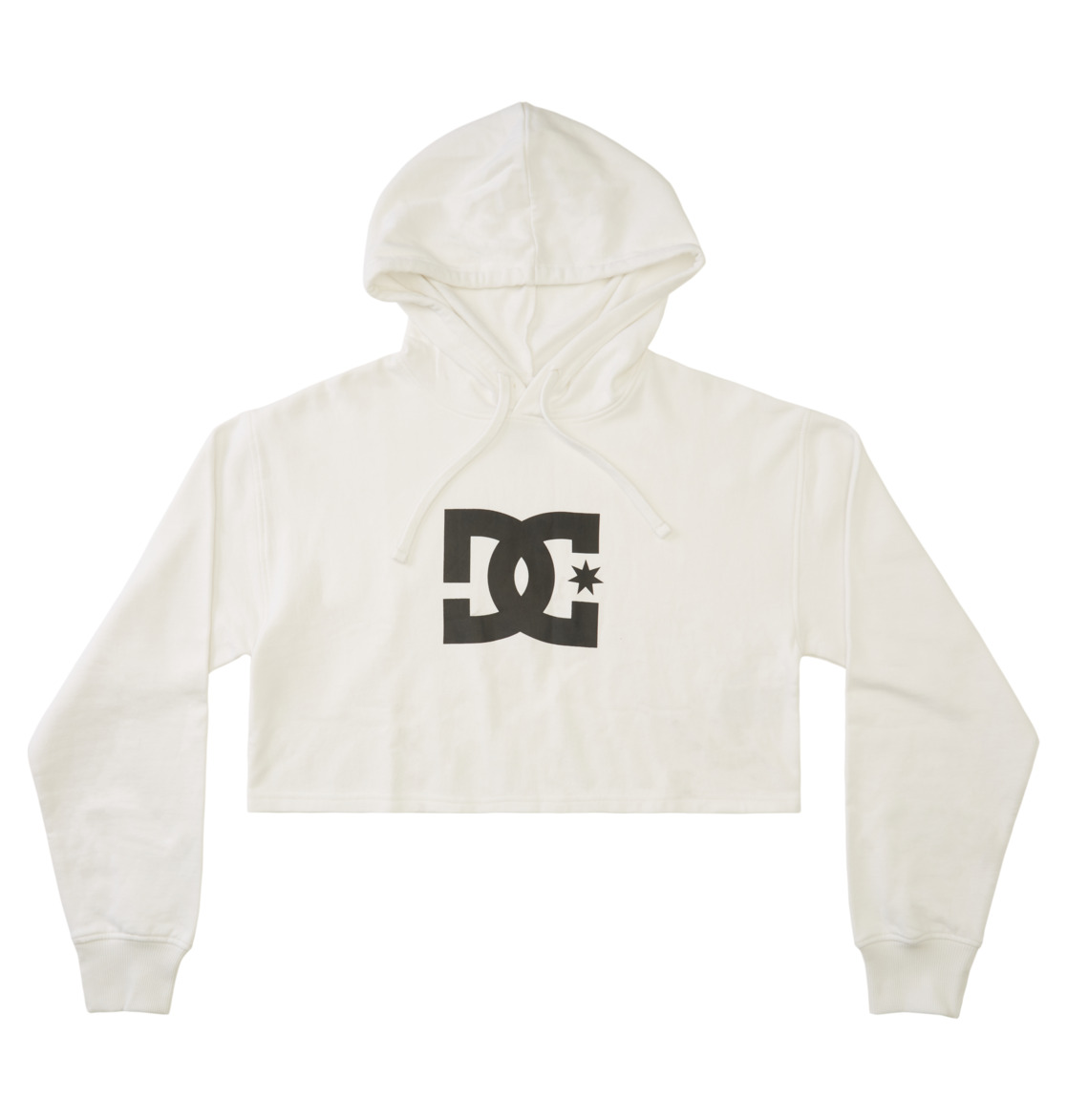 Sweat à Capuche DC Shoes DC Cropped 2 Blanche Femme | NCF-08538526