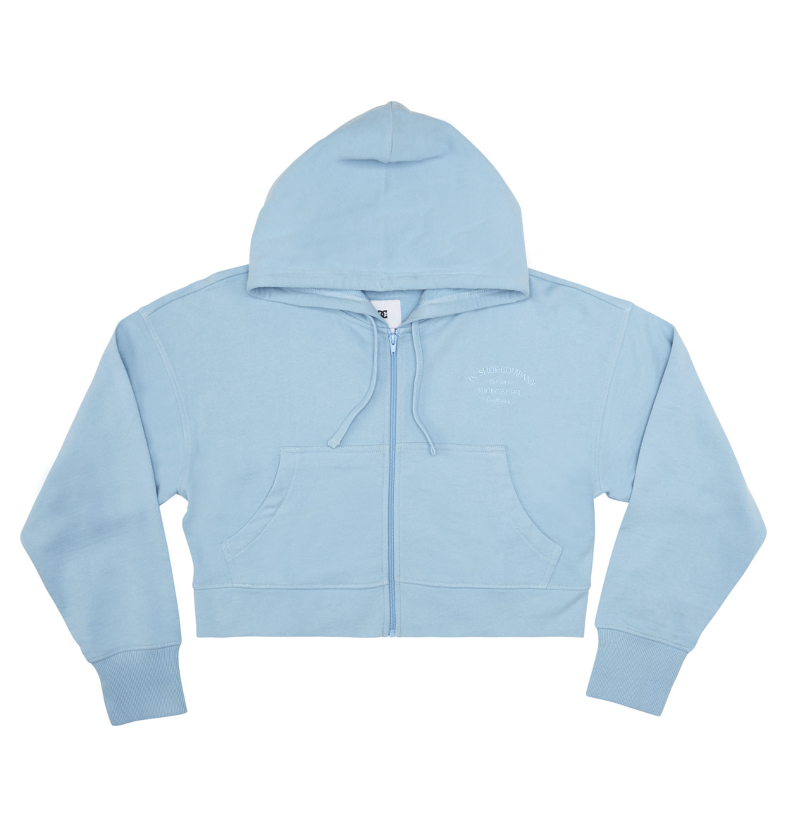 Sweat à Capuche DC Shoes Weekend Zip-Up Bleu Femme | PBS-07590066