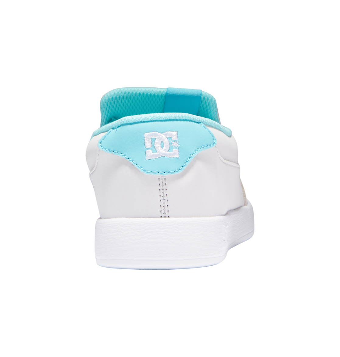 Mocassin DC Shoes Villain Grise Vert Femme | PVI-96308362